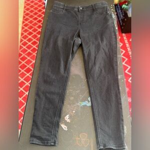 ISAAC MIZRAHI black skinny jeans